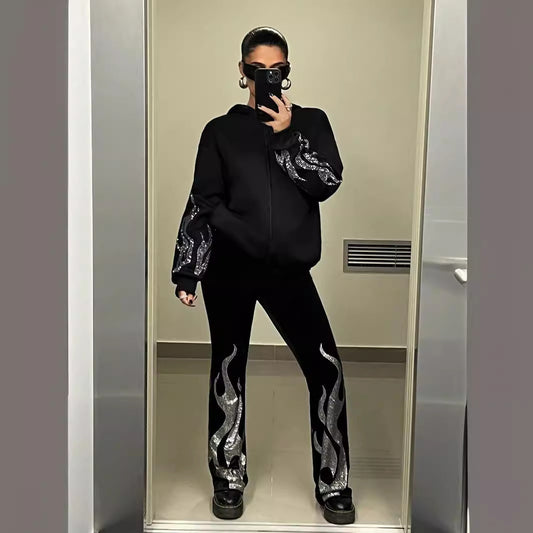 Street Flame hoodie