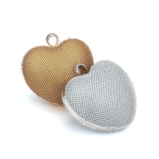 DiamondLuxe – dámská společenská kabelka s diamantovým efektem