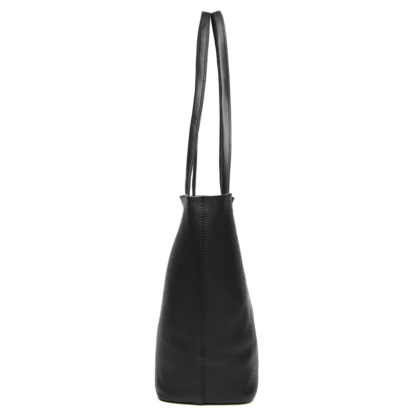 LunaShell – dámská kožená kabelka přes rameno