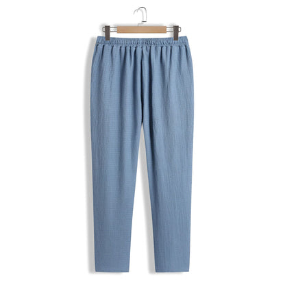 Vertoro – pánský komplet s krátkým rukávem a rovnými kalhotami