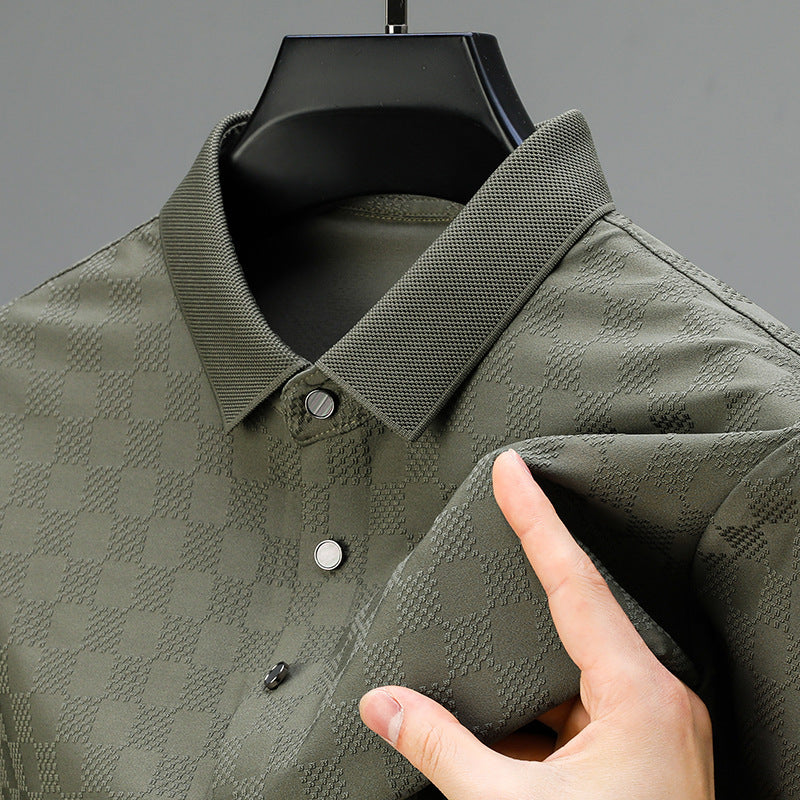 Obchodní ležérní móda s krátkým rukávem