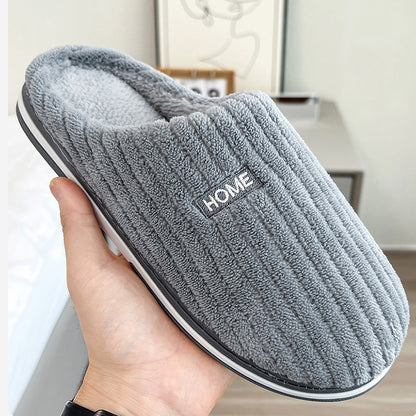 CozyDwell – plyšové pantofle s protiskluzovou podrážkou