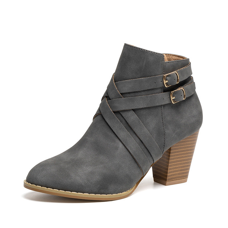 LiftBoots – dámské krátké kozačky se stylovým designem