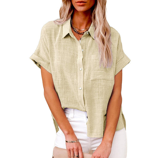 Breeze Linen košilový cardigan