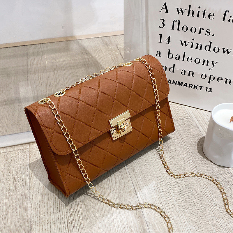 CheckLuxe – dámská kabelka přes rameno s kostkovaným vzorem