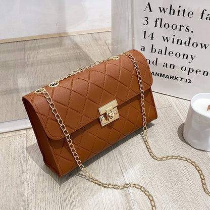 CheckLuxe – dámská kabelka přes rameno s kostkovaným vzorem