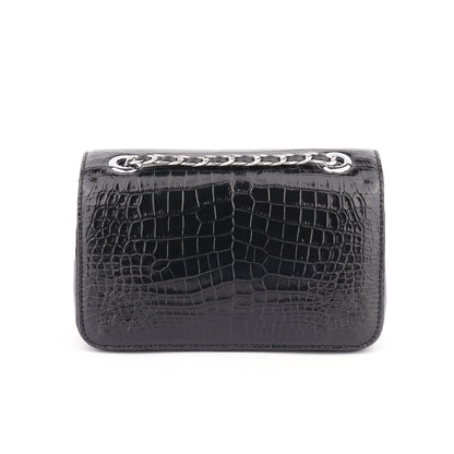 Eleganzia – dámská kožená kabelka s krokodýlím vzorem
