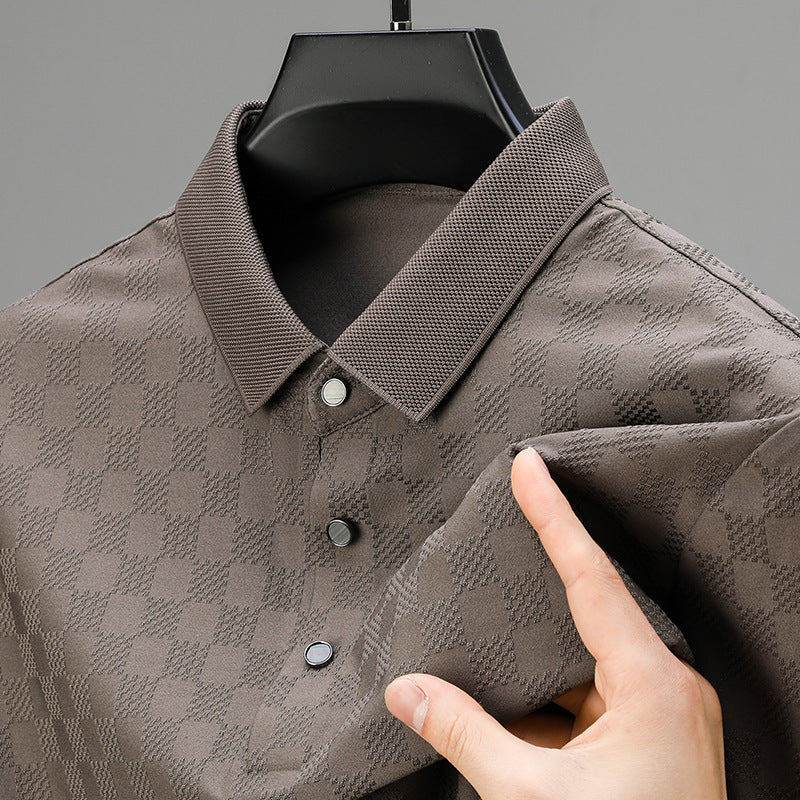 Obchodní ležérní móda s krátkým rukávem