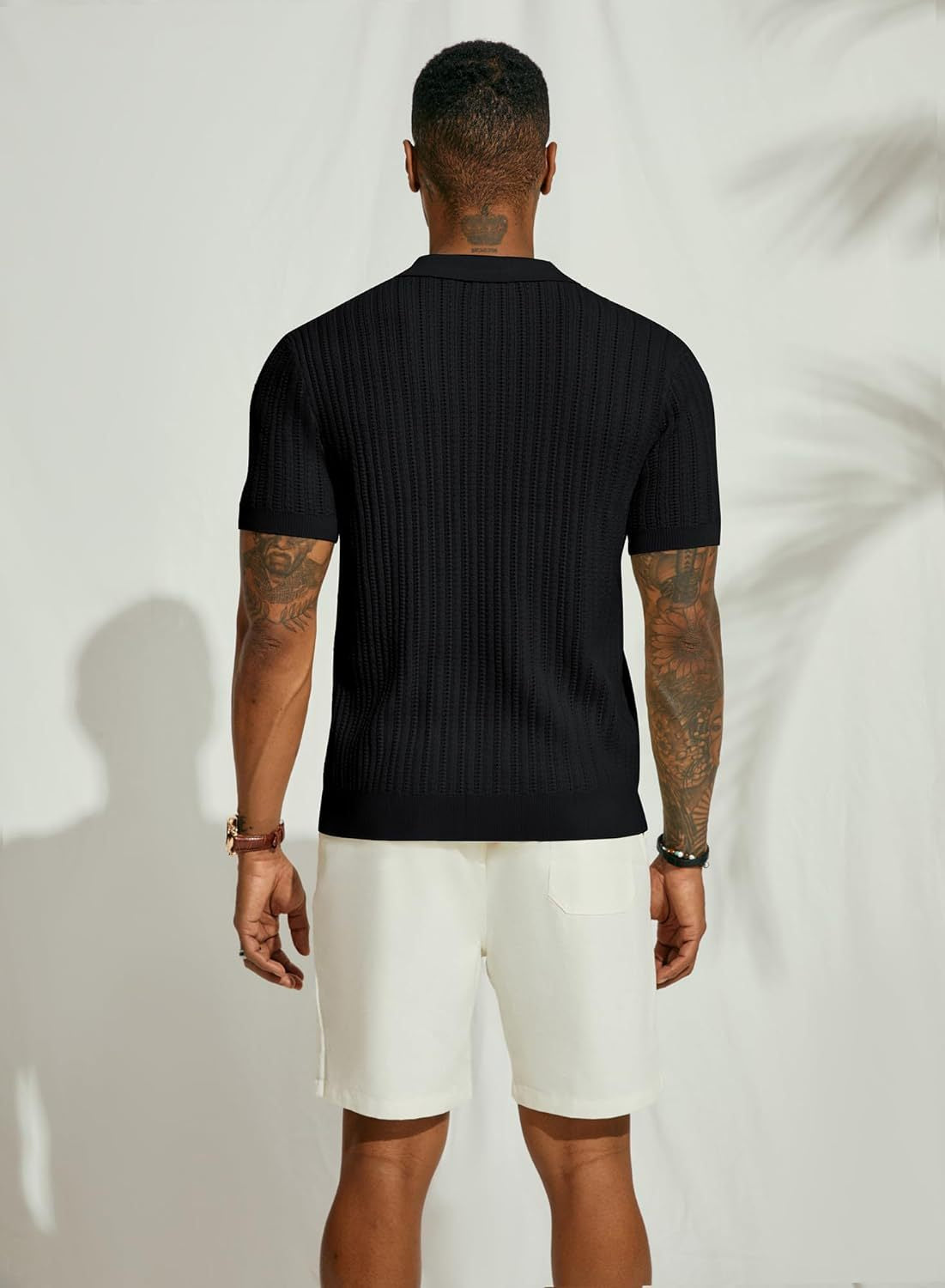 Coolnero – pletená košile s klopovým límcem