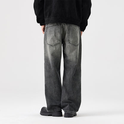 Americké džíny s širokými nohavicemi pro muže