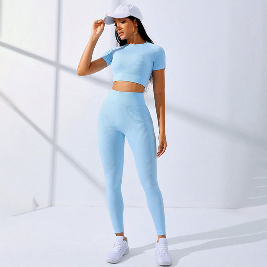 SkyFit Duo – dámská sportovní souprava s vysokým pasem