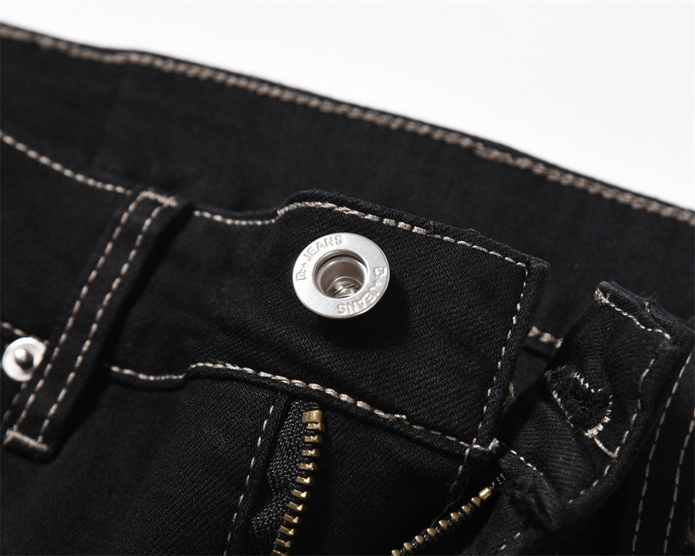 HighStreet – černé slim fit džíny