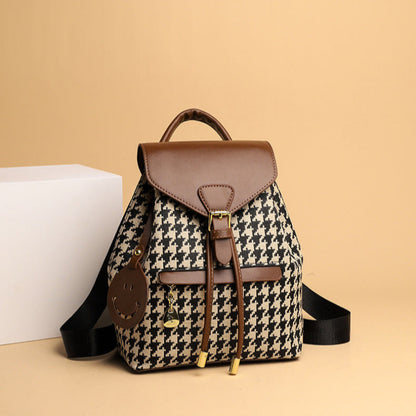 UrbanFlex – dámský kožený batoh ve stylu bucket