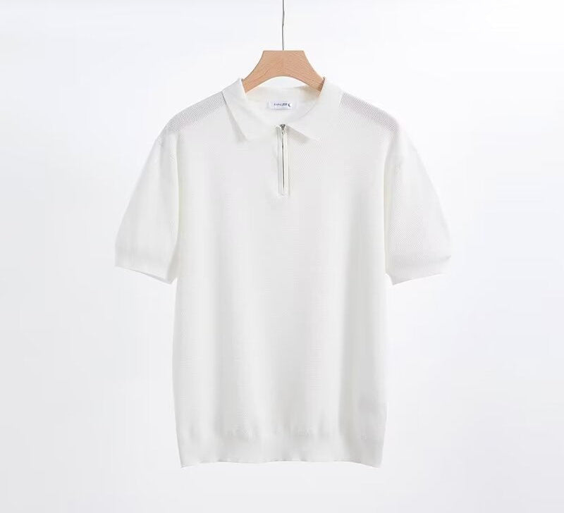 Solvani – pánské tričko s pruhovaným designem