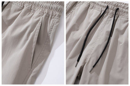 Lazoro – pánské kraťasy s elastickým pasem a šněrováním