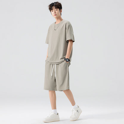 Stinon – pánská souprava z ledového hedvábí