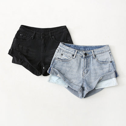 CityCool Denim – ležérní džínové šortky s nízkým pasem