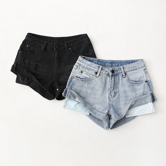 CityCool Denim – ležérní džínové šortky s nízkým pasem