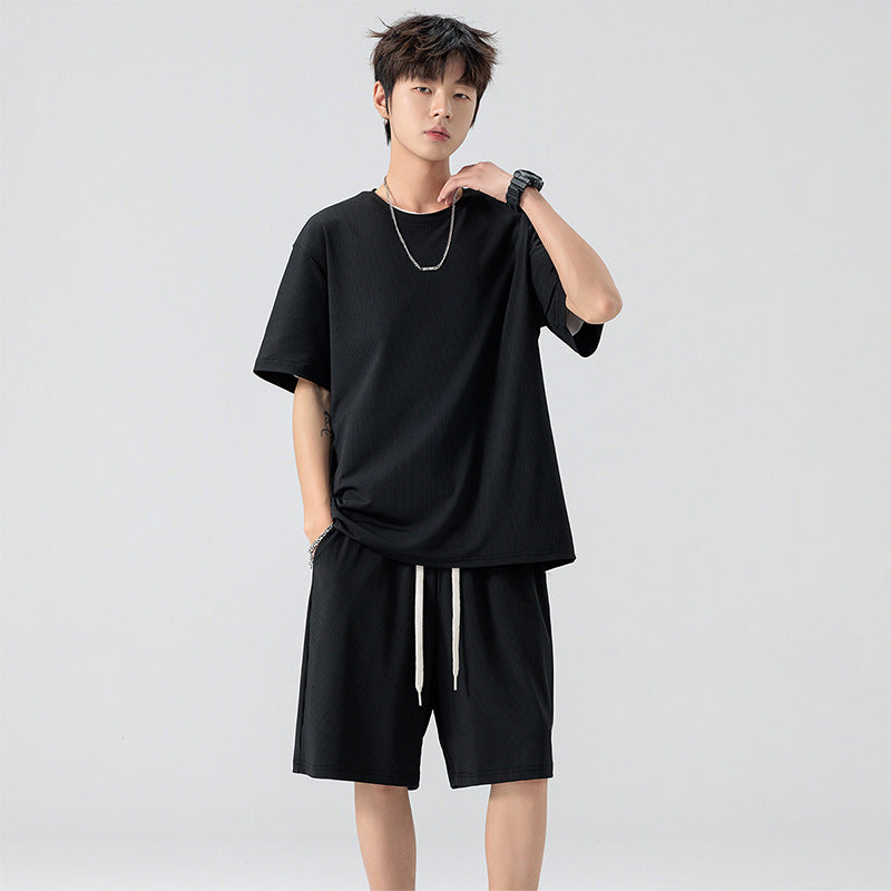 Stinon – pánská souprava z ledového hedvábí