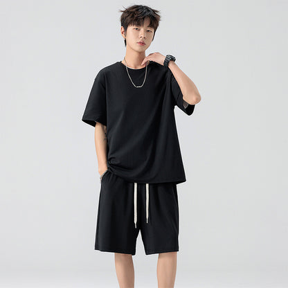 Stinon – pánská souprava z ledového hedvábí