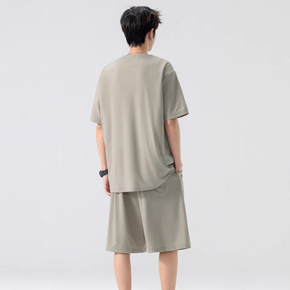 Stinon – pánská souprava z ledového hedvábí