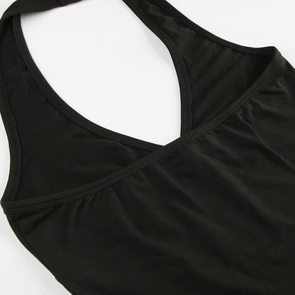 SilkenEdge – stylový crop top s ohlávkou