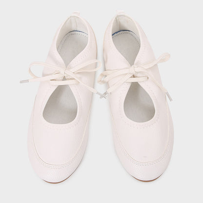 SatinGrace – saténové baleríny se šněrováním