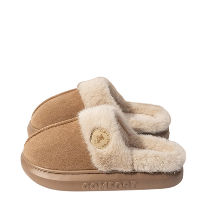 FleeceNest – zimní domácí pantofle s fleecovou podšívkou