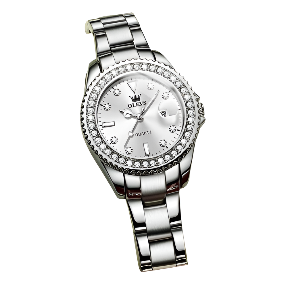 LioraSteel – dámské elegantní hodinky s diamantovým křemenem