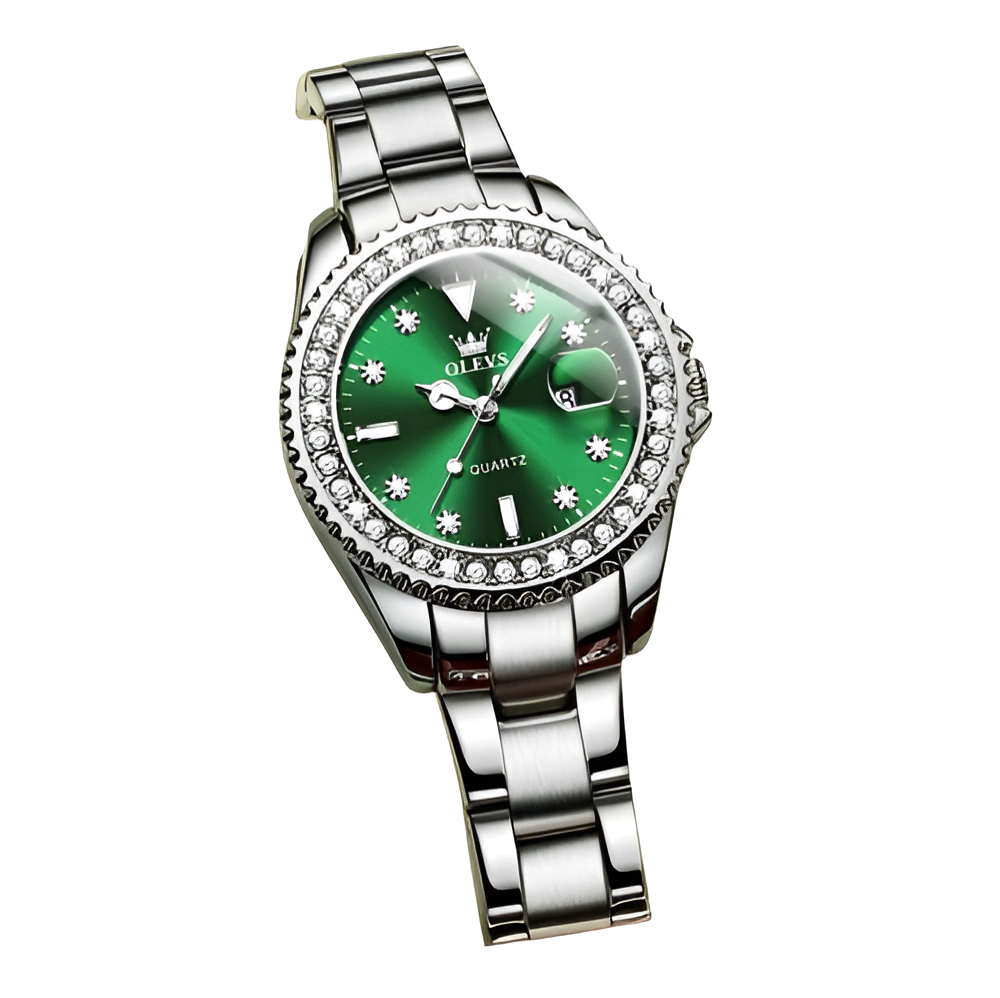 LioraSteel – dámské elegantní hodinky s diamantovým křemenem