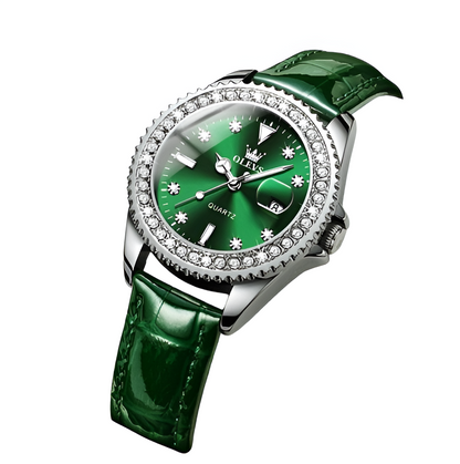 LioraSteel – dámské elegantní hodinky s diamantovým křemenem