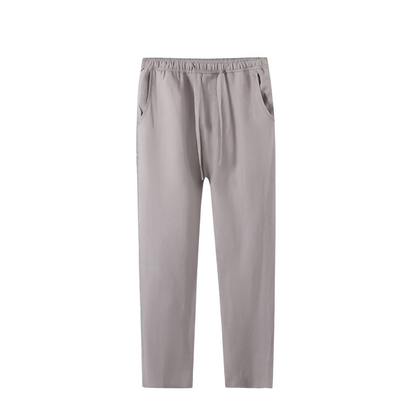 Takuzen – pánské lněné kalhoty s fleecovou podšívkou