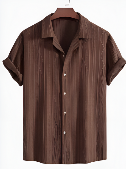 Serelux – pánská krajková letní košile