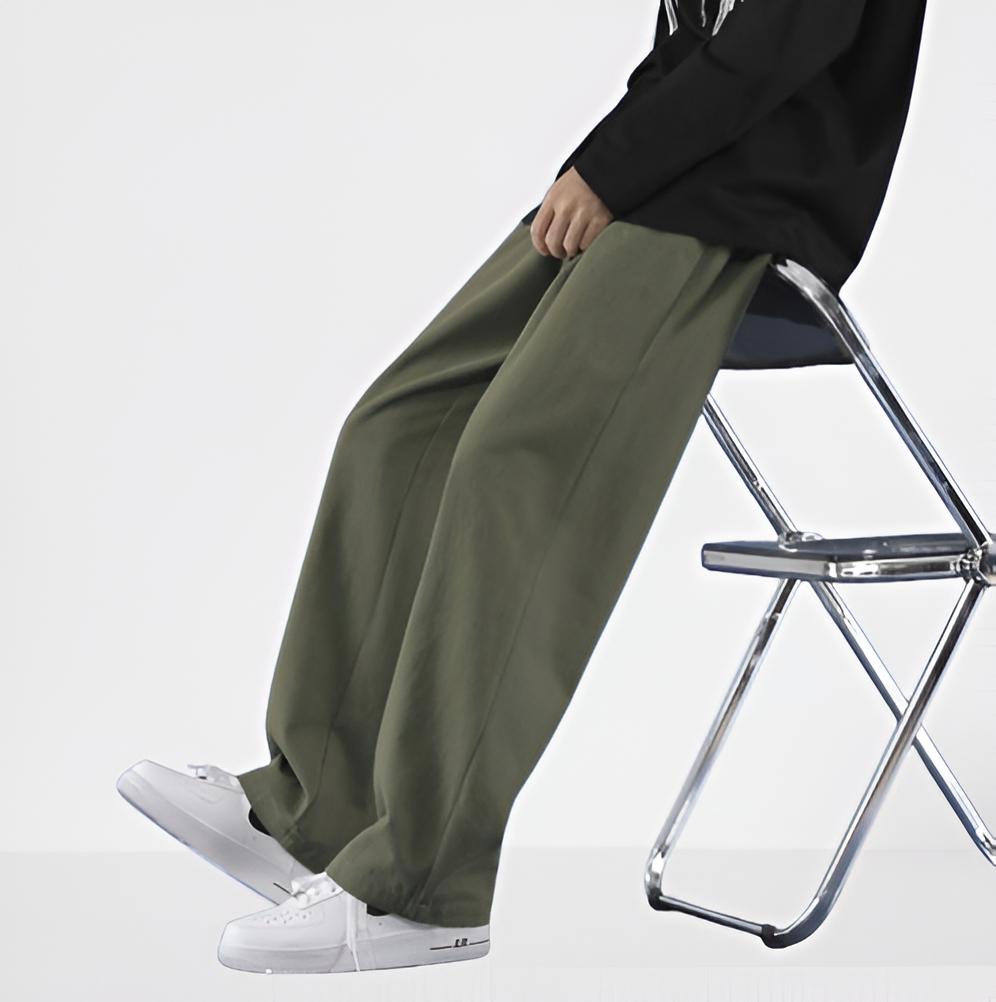 Ferrolo – pánské bavlněné kalhoty rovného střihu