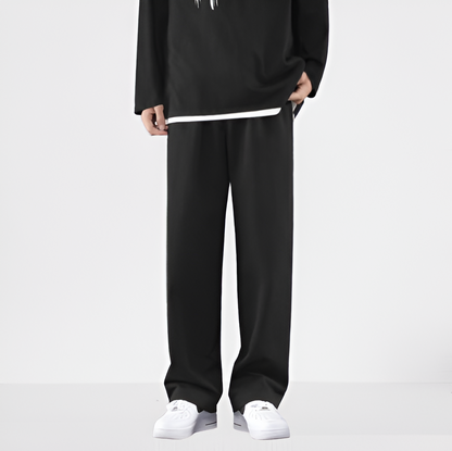 Ferrolo – pánské bavlněné kalhoty rovného střihu