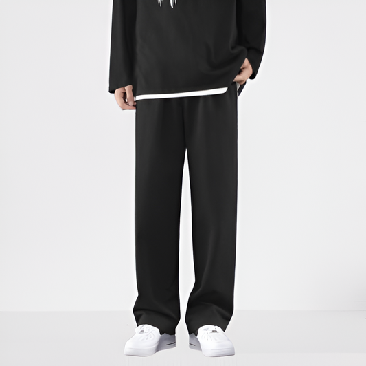 Ferrolo – pánské bavlněné kalhoty rovného střihu