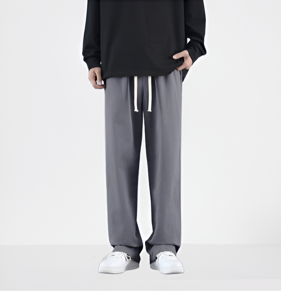 Ferrolo – pánské bavlněné kalhoty rovného střihu