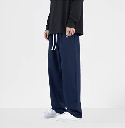 Ferrolo – pánské bavlněné kalhoty rovného střihu