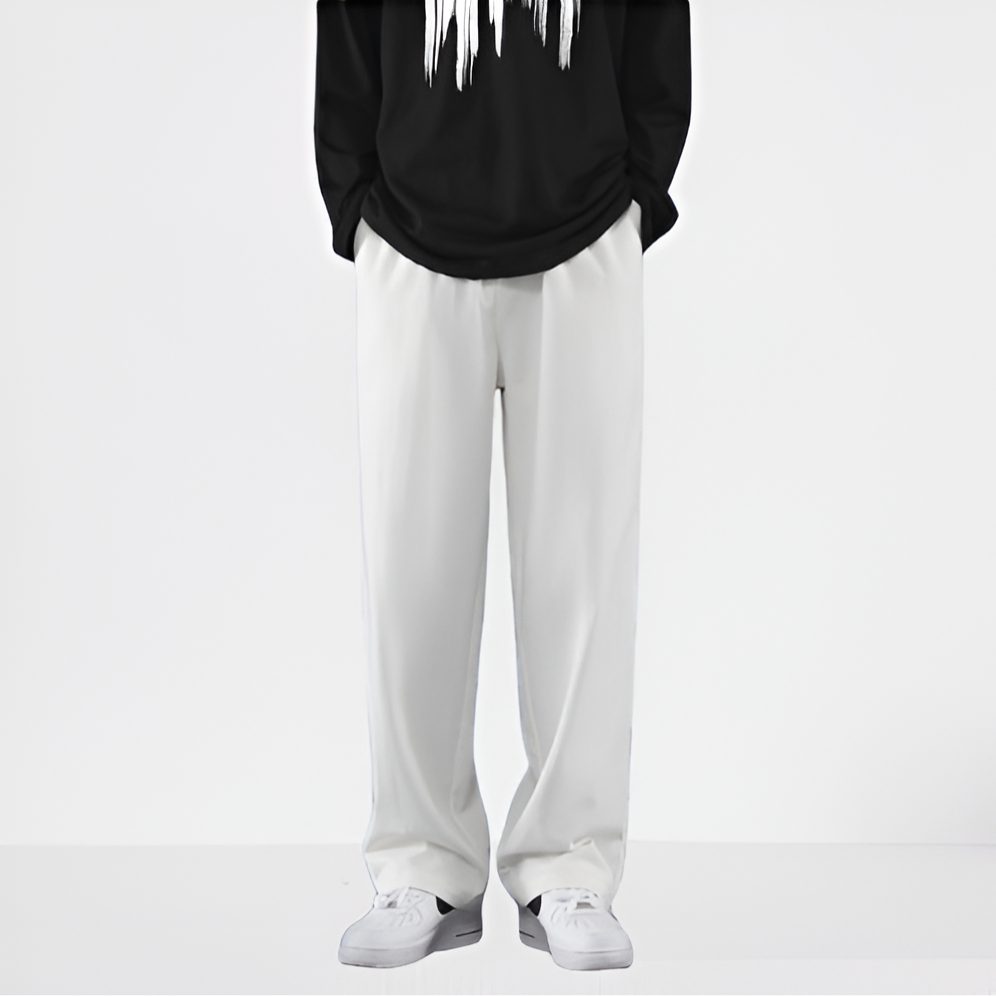 Ferrolo – pánské bavlněné kalhoty rovného střihu