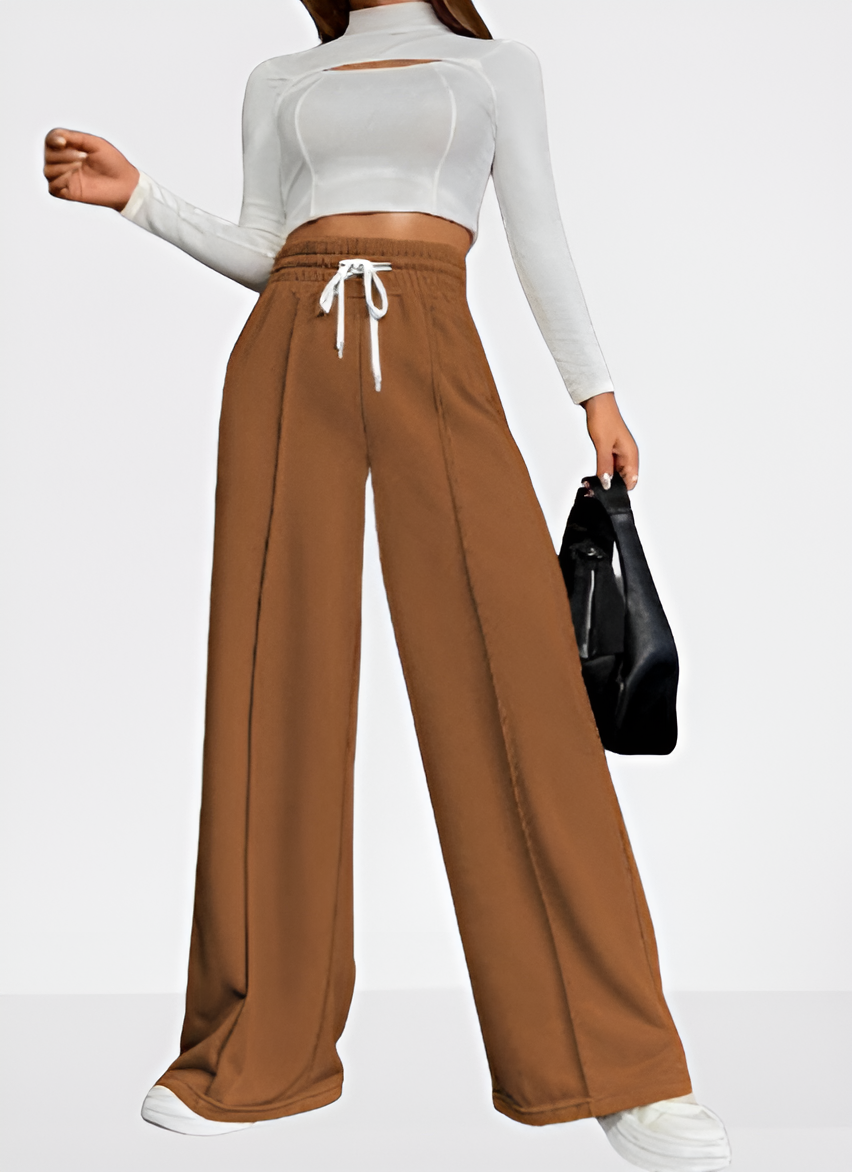 Stravora – volnočasové kalhoty s širokými nohavicemi