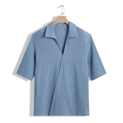 Vertoro – pánský komplet s krátkým rukávem a rovnými kalhotami