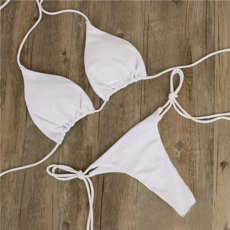 SunGlow bikiny s halterneckem
