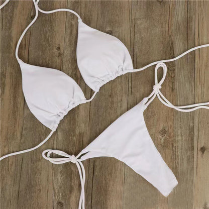 SunGlow bikiny s halterneckem