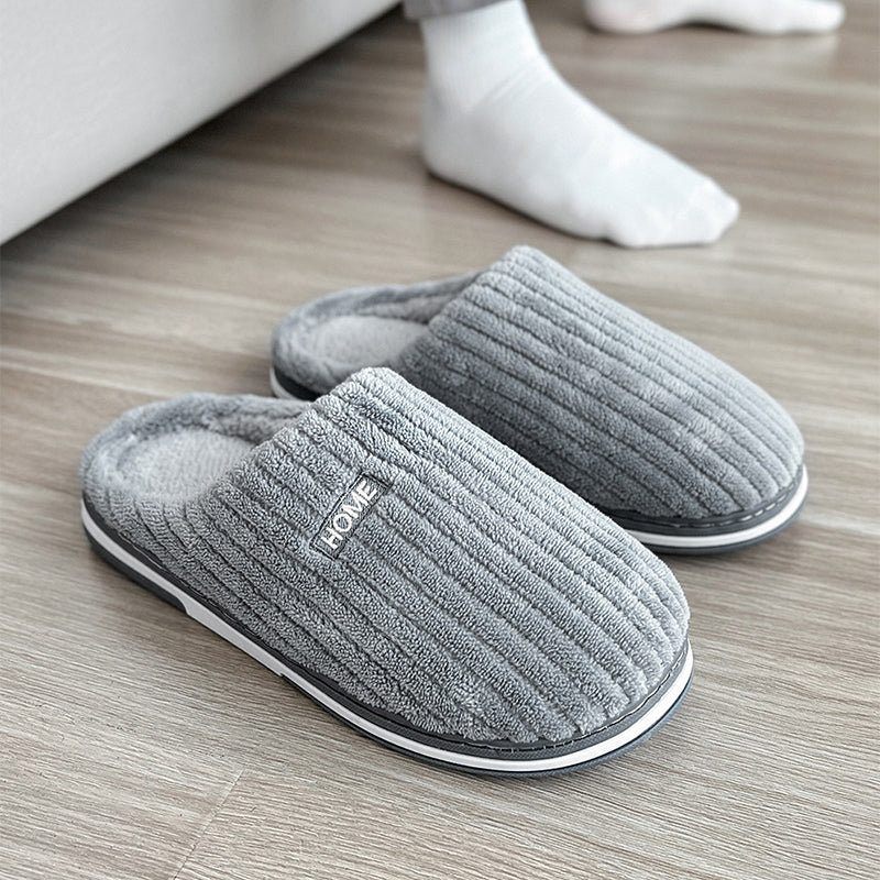 CozyDwell – plyšové pantofle s protiskluzovou podrážkou