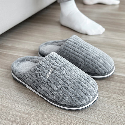 CozyDwell – plyšové pantofle s protiskluzovou podrážkou