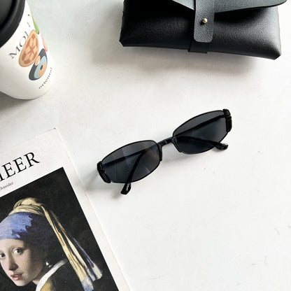 Solvèra – retro oválné sluneční brýle s kočičím okem