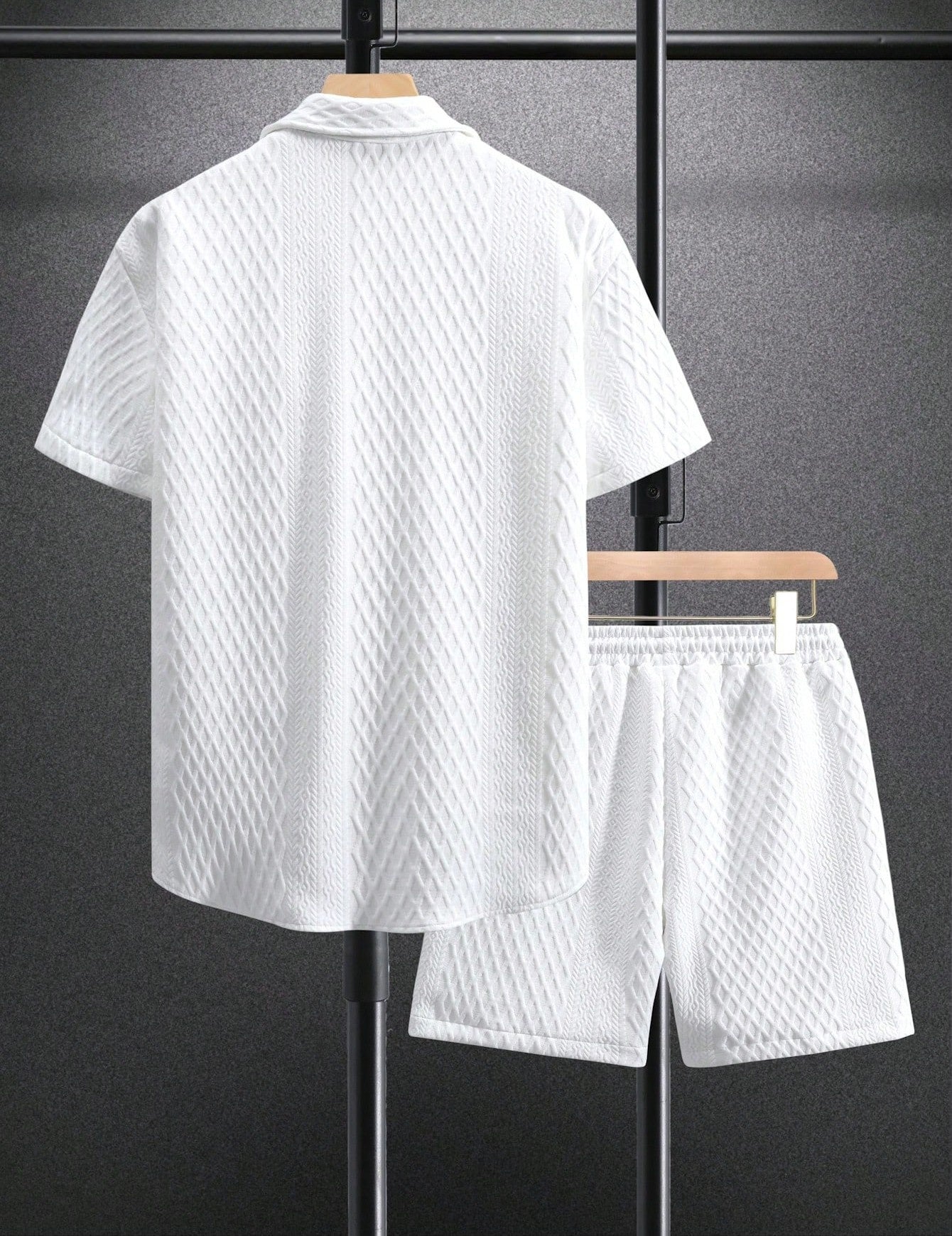 UrbanBreeze – pánský letní komplet s košilí a šortkami