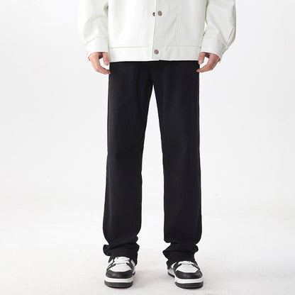 Retrovibe – volné rovné džíny s širokými nohavicemi