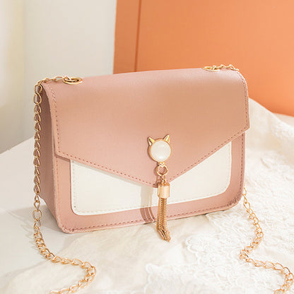 SweetTassel – malá čtvercová crossbody kabelka
