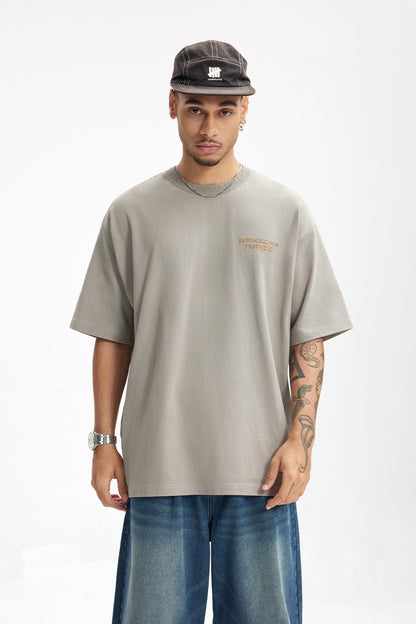 Lintavo – unisex tričko s vyšívaným límcem a krátkým rukávem